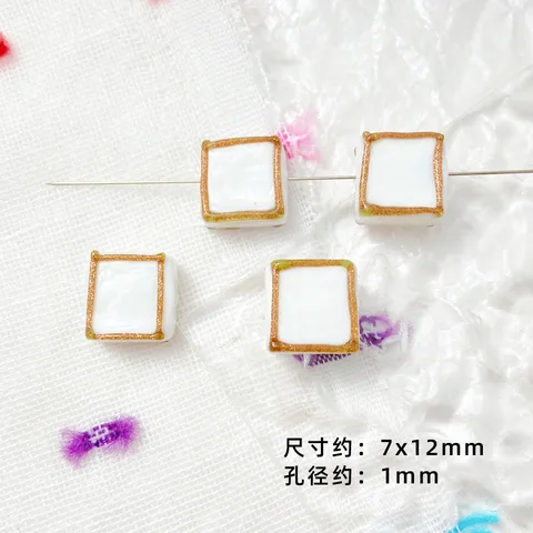 Прозрачные стеклянные бусины 12 мм 5 шт