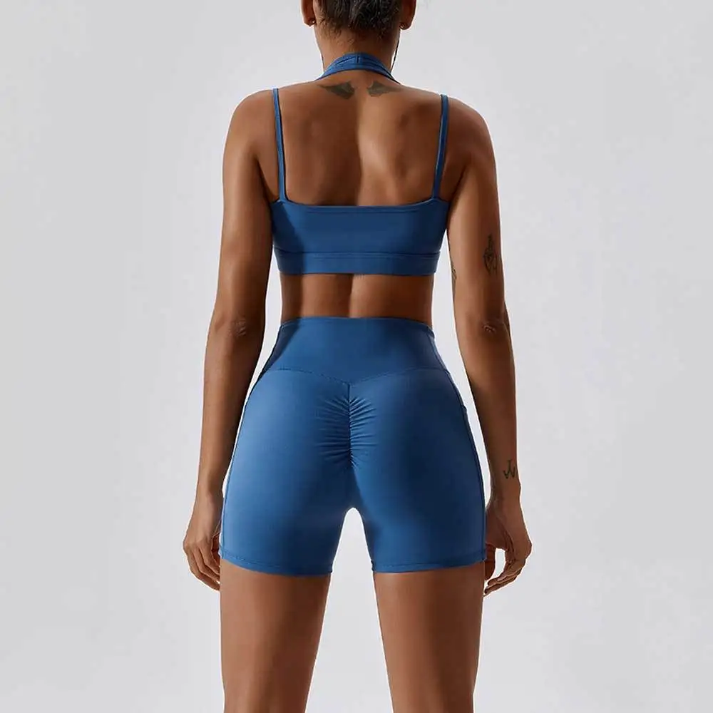 Yoga Set Woman Gym Set Women Fitness Sportswear Sports Set Workout Clothes For Women Sports Bra Yoga Pants Crop Top Tracksuit