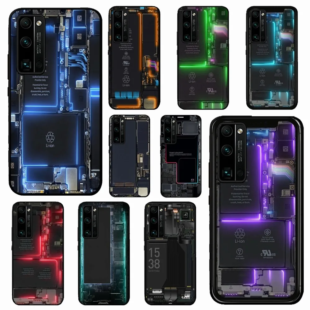 Чехол для телефона с внутренней печатной платой Huawei Honor 10 lite 9 20 7A 9X 30 50 60 70 pro plus