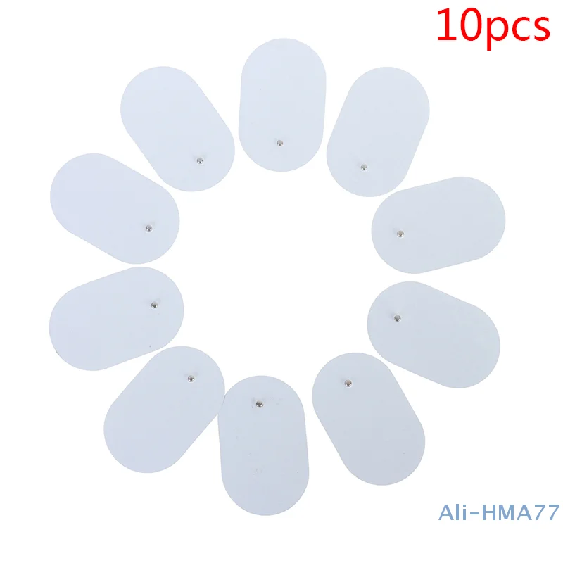 10 шт. сменные силиконовые электроды для массажера