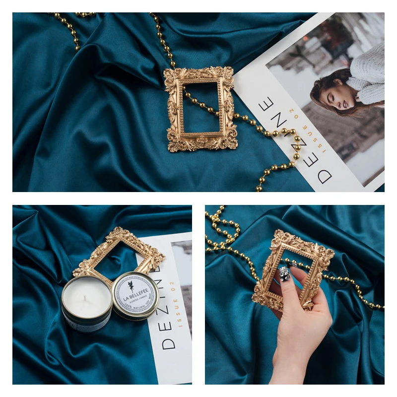 Рельефная фоторамка в стиле ретро декоративная из смолы роскошном реквизит для