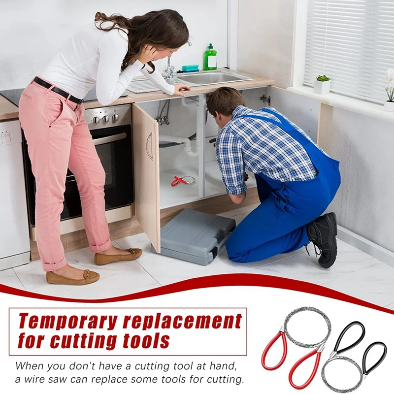

4 шт. резаки для труб, пила для металлической проволоки, ручная карманная веревочная пила, инструмент для резки труб из ПВХ для дерева