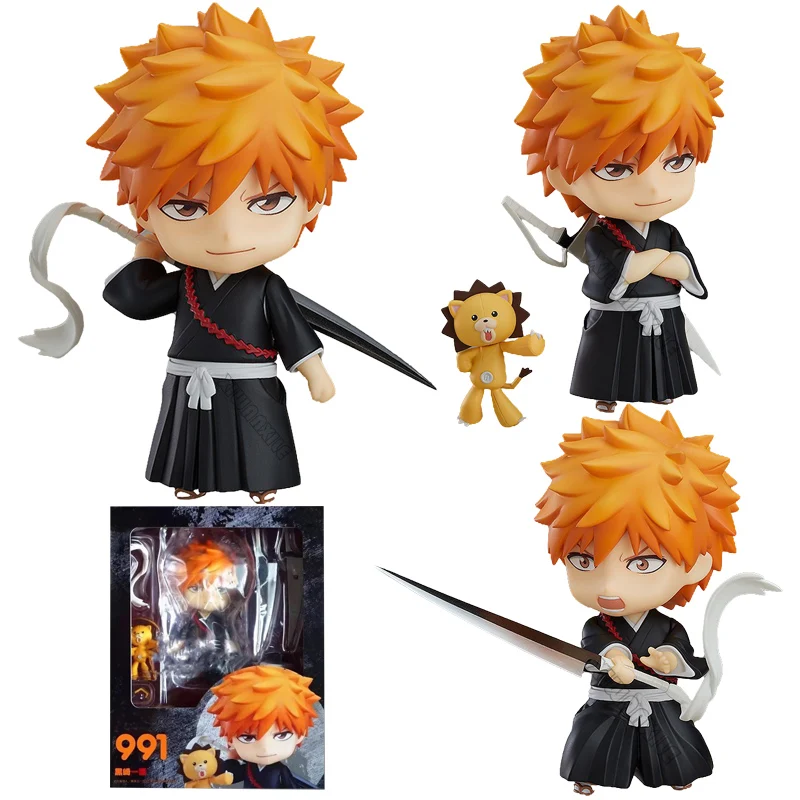 

#991 Ichigo Kurosaki BLEACH Anime Figure #1199 BLEACH Toshiro Hitsugaya Action Figure Collection Model Doll Toys Gifts