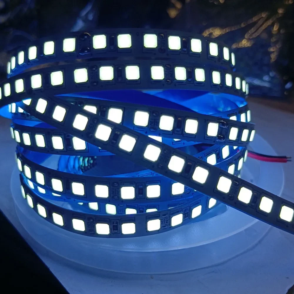 5M Светодиодная лента 5054 5050 SMD 120led 60LED 240LED 2835 5630 12V DC Водонепроницаемая гибкая