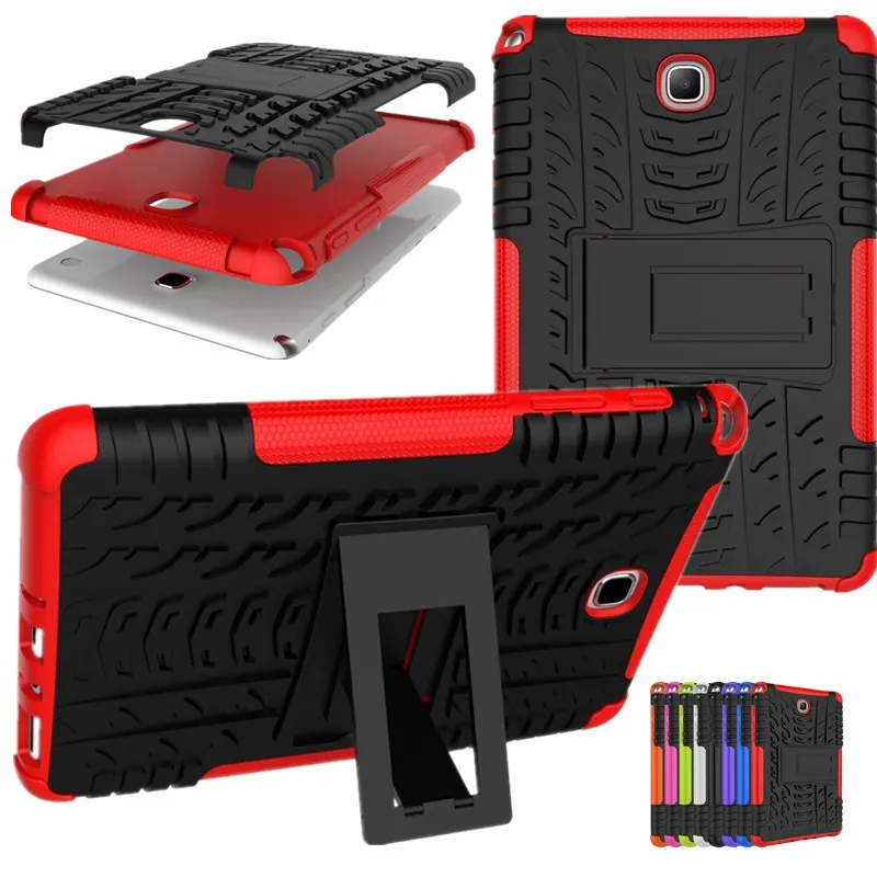 

For Samsung Galaxy Tab A 8.0 SM-T350 SM-T355 Shockproof Back Cover Stand Case For Samsung Tab A 8.0 T290 Tab A 7 lite 8.7 Cover
