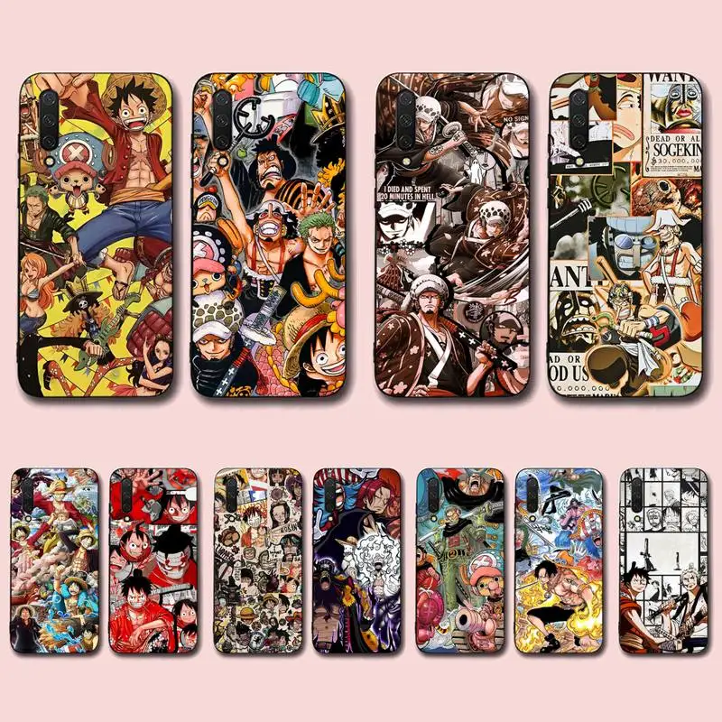 

O-OneS P-PieceS Phone Case For Xiaomi Mi 5X 8 9 10 11 12 lite pro 10T PocoX3pro PocoM3 Note 10 pro lite