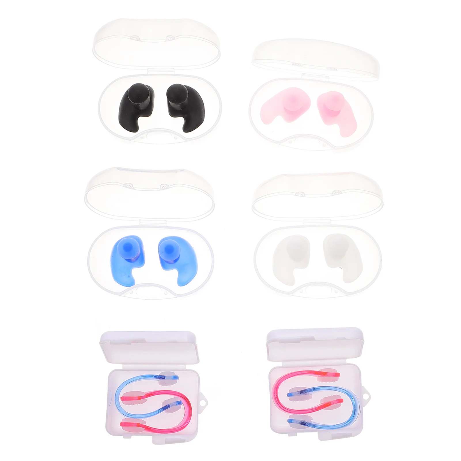 

4 Sets Safe Portable Versatile Supply Set Nasal Splints for Swimming Lovers Sleep