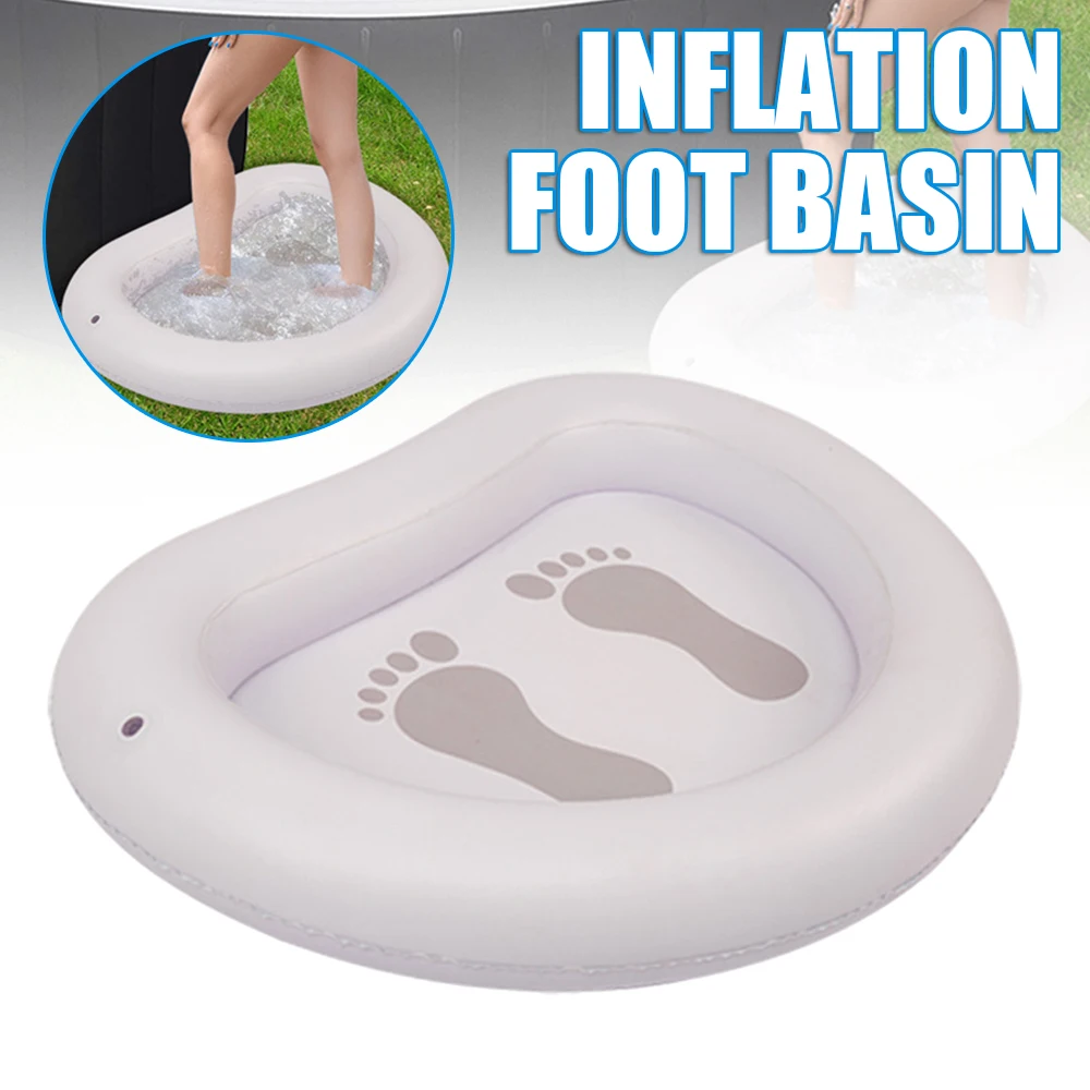 

Inflatable Foot Bath Tray Portable Foot Soaking Bath Basin Spa Accessories Foot Baths & Spas Washing Foot Basin N66