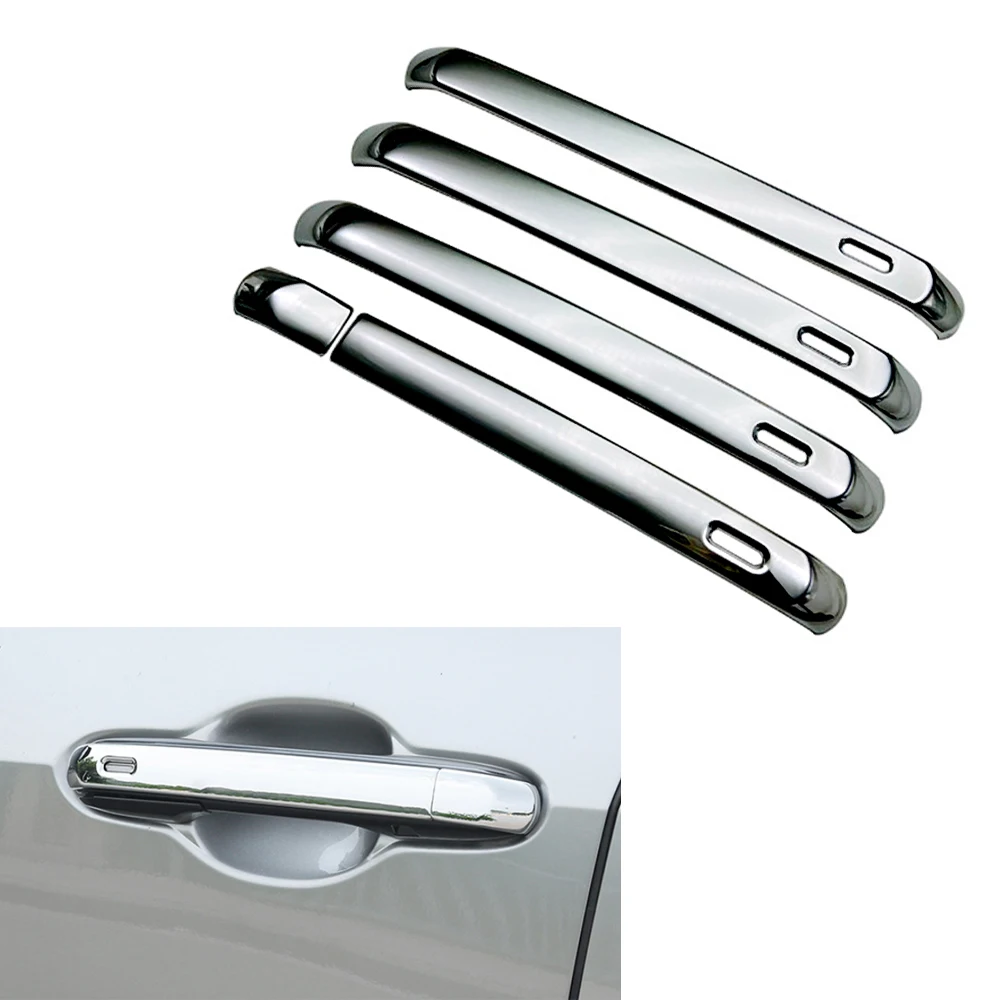 

5 шт. хромированная крышка дверной ручки автомобиля, накладки, наклейка, защита от царапин, аксессуары для стайлинга для Lexus RX350 450h 500h 2023