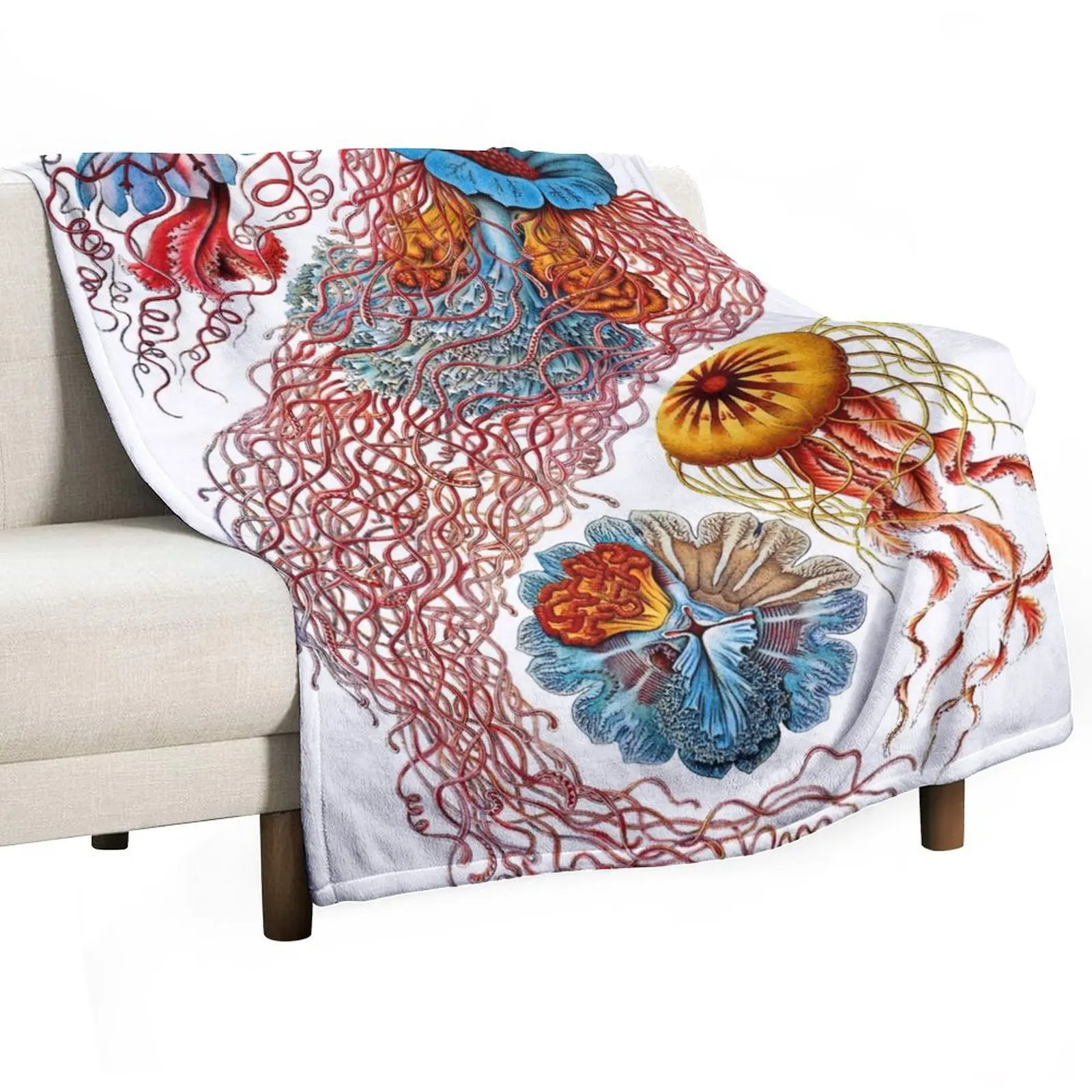 Одеяло для путешествий дискомедуза Эрнст хаеккель