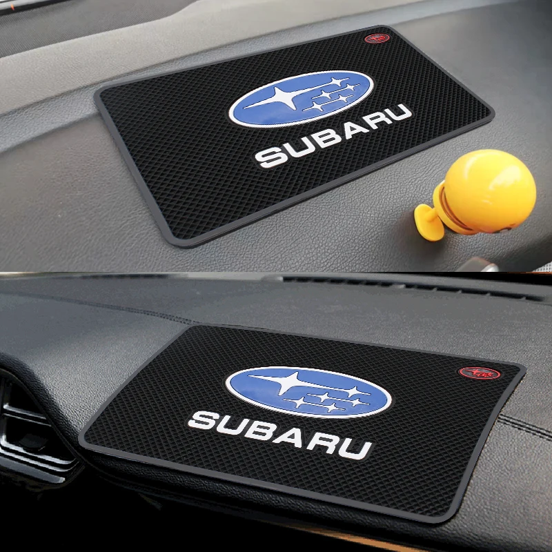 

1Pcs PVC Silicone Pad Car Dashboard Anti Slip Mat For Subaru Impreza Forester Tribeca XV BRZ WRX ASCENT Outback Legacy SG ST SH