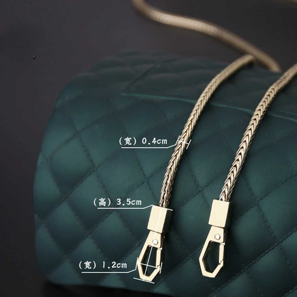 Multicolor Bag Chain Accessories Gold Women's Shoulder Bag Chain Metal Bag Chain Strap Crossbody Bag Parts Belt Chain for Bags