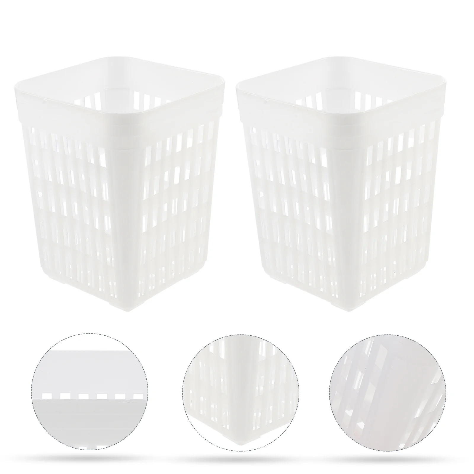 

2 Pcs Kitchenware Basket Tableware Storage Rack Dishwasher Holder Fork Dishwasher Cutlery Basket