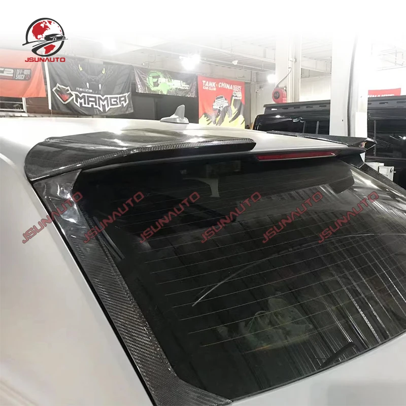 Автомобильный спойлер для Q8 Facelift AT стильный УГЛЕРОДНЫЙ Задний крыла багажника