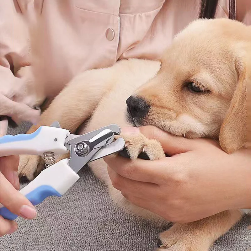 

Pet Nail Clipper Dog Cat Stainless Steel Professional Nail Trimmer Labor-Saving Nail Clipper Convenient Animals Grooming Supplie