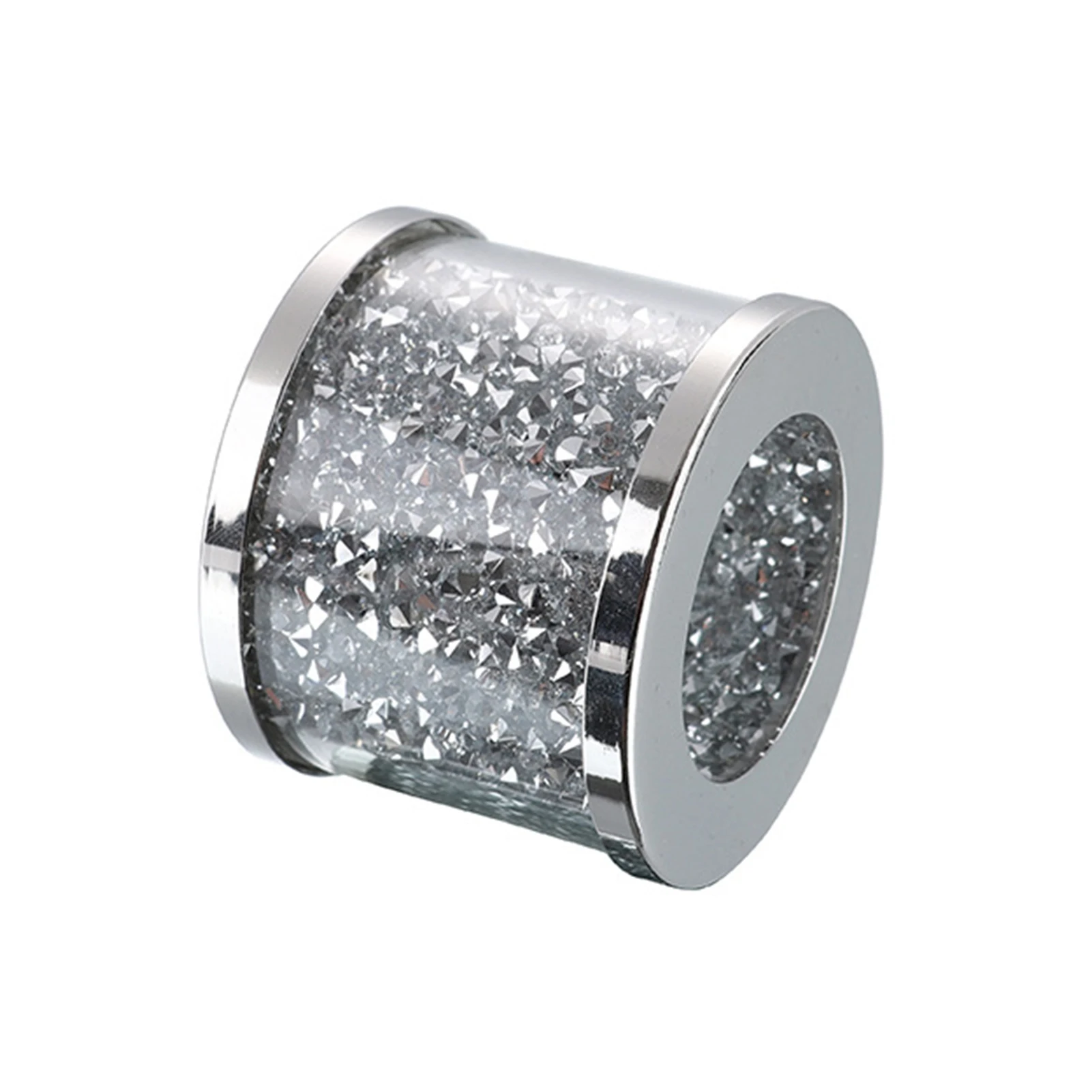 

Organic Glass Napkin Holder Excellent and Durable Quality Easy to Hang Premium-quality Material Ring J2Y