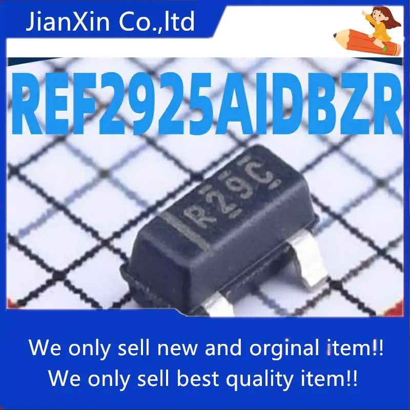 

10pcs 100% orginal new | REF2925AIDBZR REF2925 Silk screen R29C SOT23-3 SMD IC chip