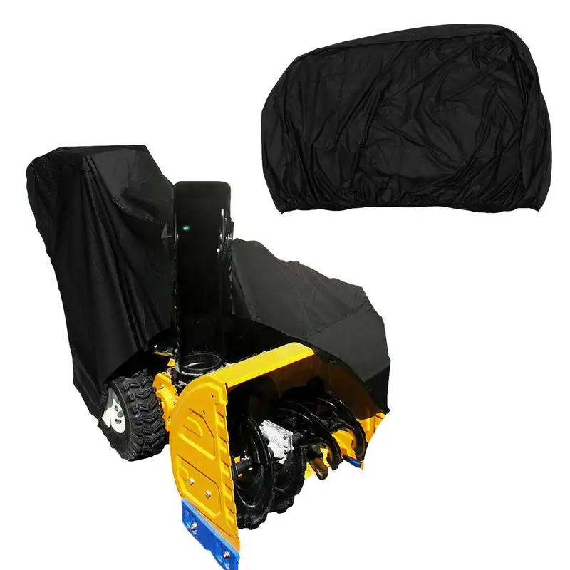 

Snow Blower Cover Oxford cloth Snow Thrower Covers Universal fit Snow Blower Accessories All Weather Most Electric Snowblowers