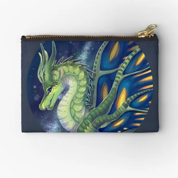 

Wings Of Fire Luna The Silkwing Zipper Pouches Underwear Pure Women Socks Panties Wallet Key Packaging Bag Pocket Small Coin