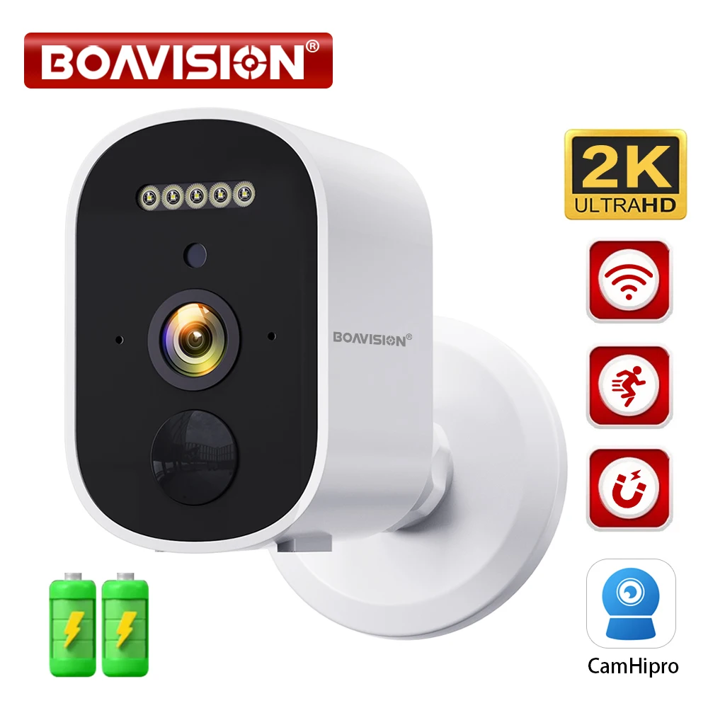 

BOAVISION IP-камера Ru FHD 2K WiFi ночного видения