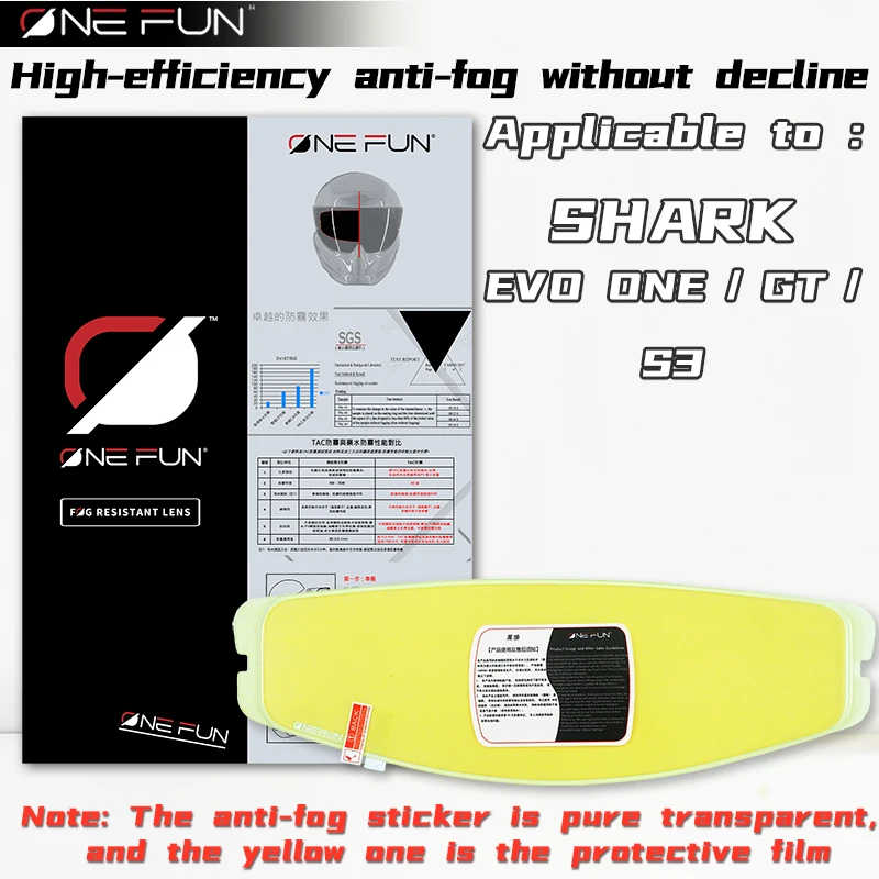 

Противотуманная пленка для шлема для SHARK SPARTAN GT/GT PRO/SPARTAN RS, полные шлемы, раллийные шлемы, раскрывающая пленка Snap On