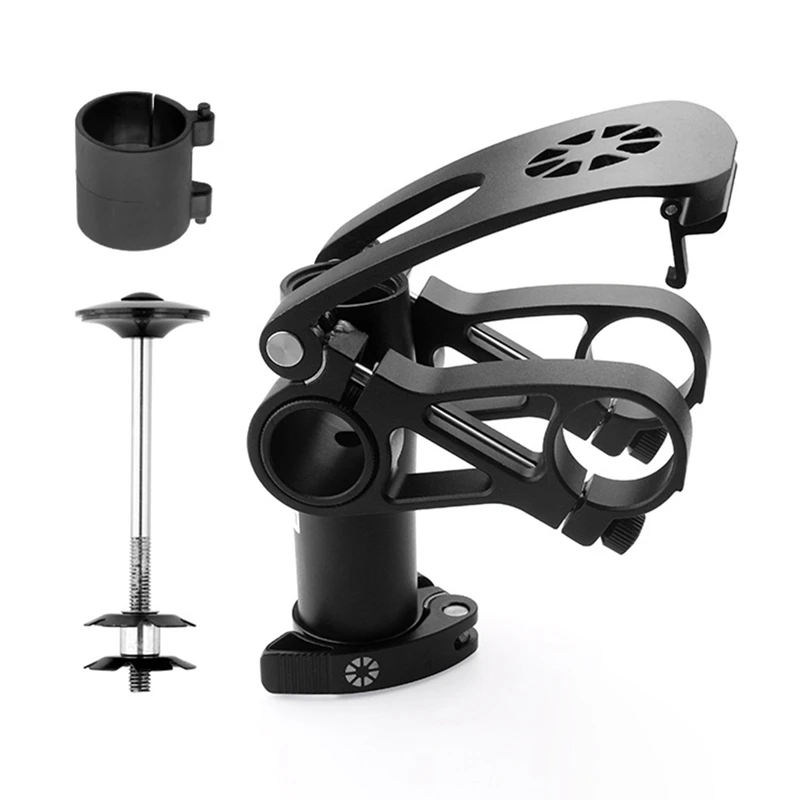 

Quality Bicycle Stem Mountain Folding Alloy Bike Stem Ultralight Stem 31.8Mm Handlebar Stem 90 Degree Adjustable Stem Bike Stem