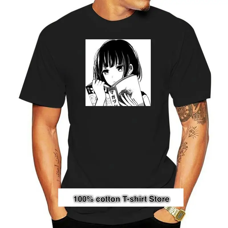

Camisetas blancas con estampado de cómic de Anime para chica, remera Harajuku Kawaii de estilo japonés, ropa de calle de verano