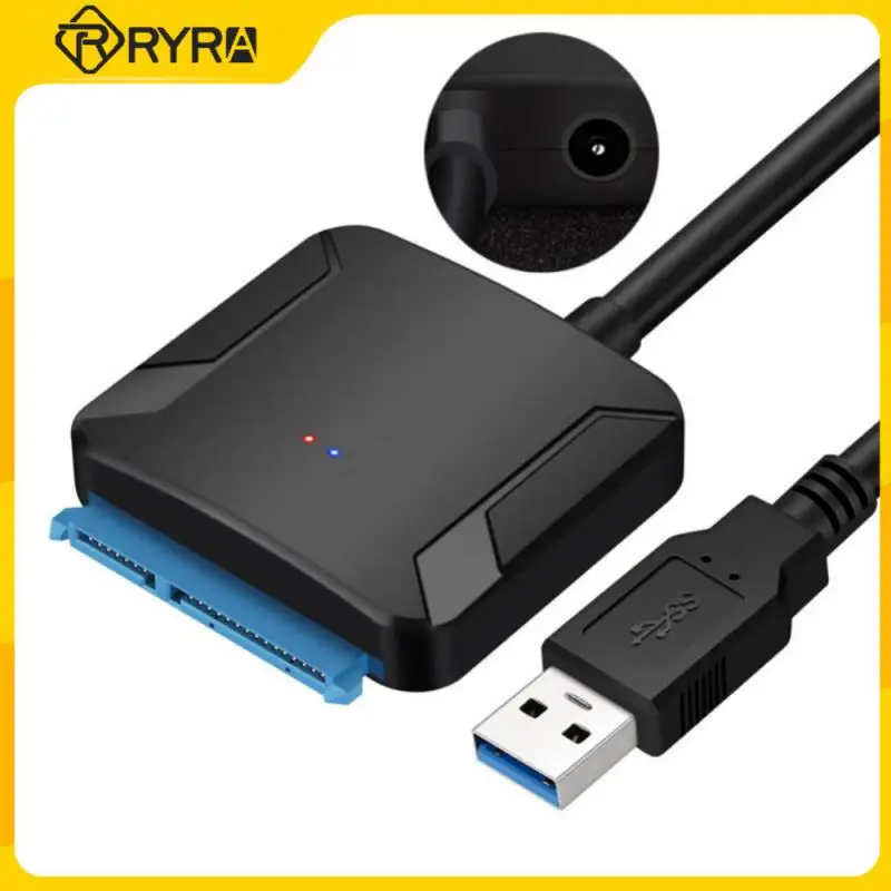 

USB-кабель RYRA 3,0, SATA к USB 3,5, кабель 2,5/дюйма, адаптер для жесткого диска, внешний SSD HDD, жесткий диск 22 Pin Sata для ПК