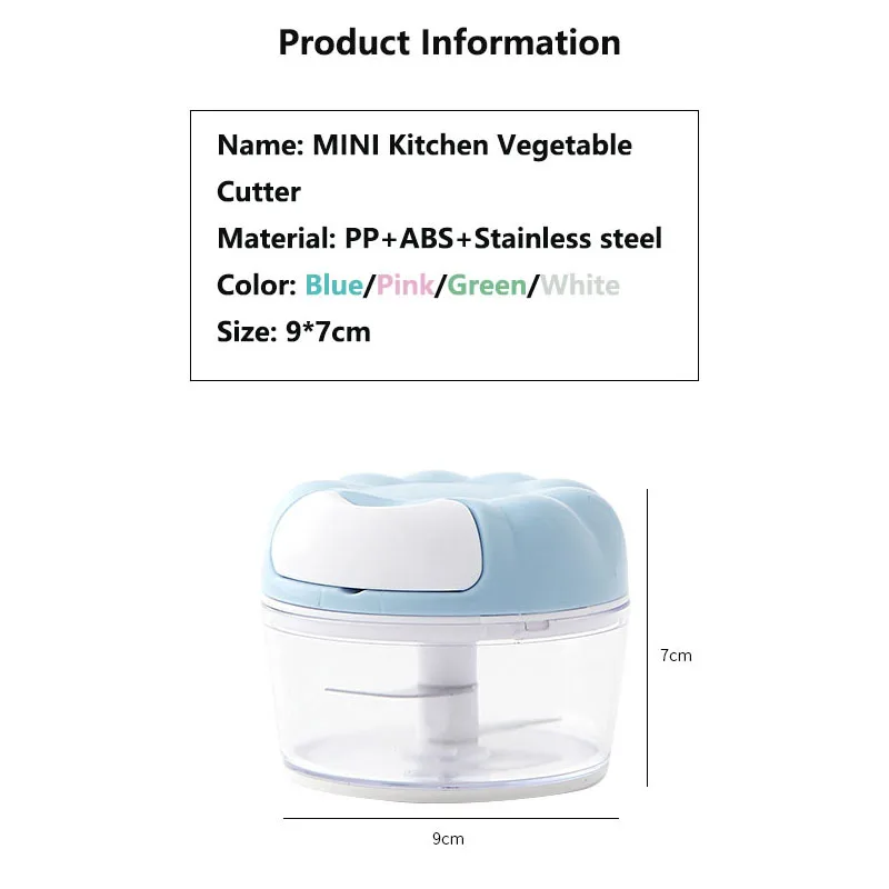 Ручной пресс для чеснока многофункциональный измельчитель продуктов овощей