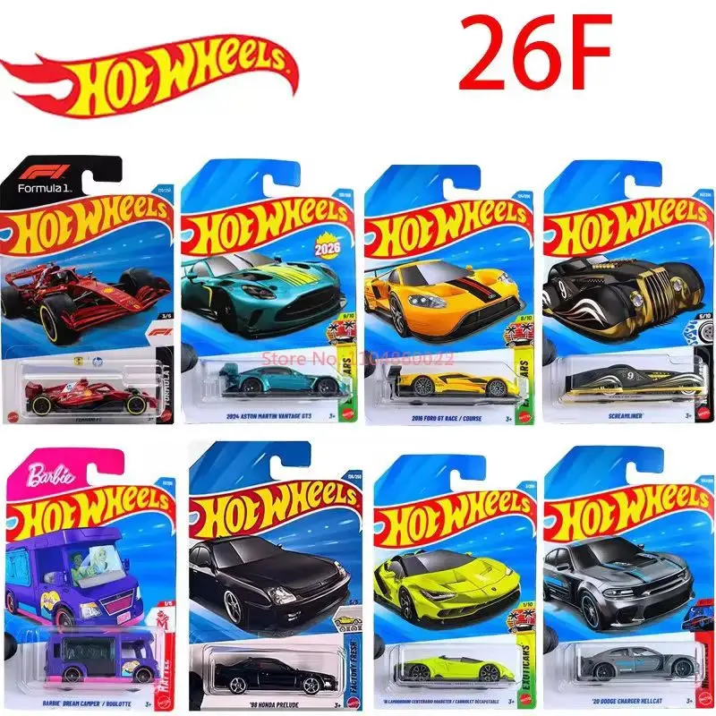 Оригинальная коллекционная модель автомобиля Hot Wheels 164 Mainline Series 2026 F Case SCUDERIA FERRARI HP LAMBORGHINI, литая под давлением (art.: 3920d8a8b0145) - 3920d8a8b0145