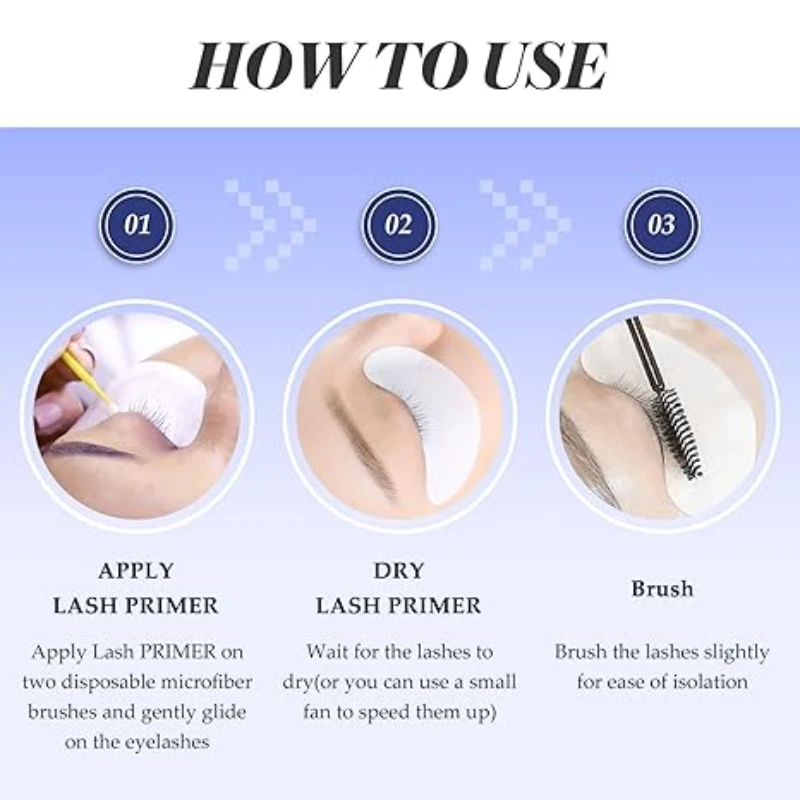 Gollee 15 мл праймер для наращивания ресниц очиститель пылевой протеин глубокая