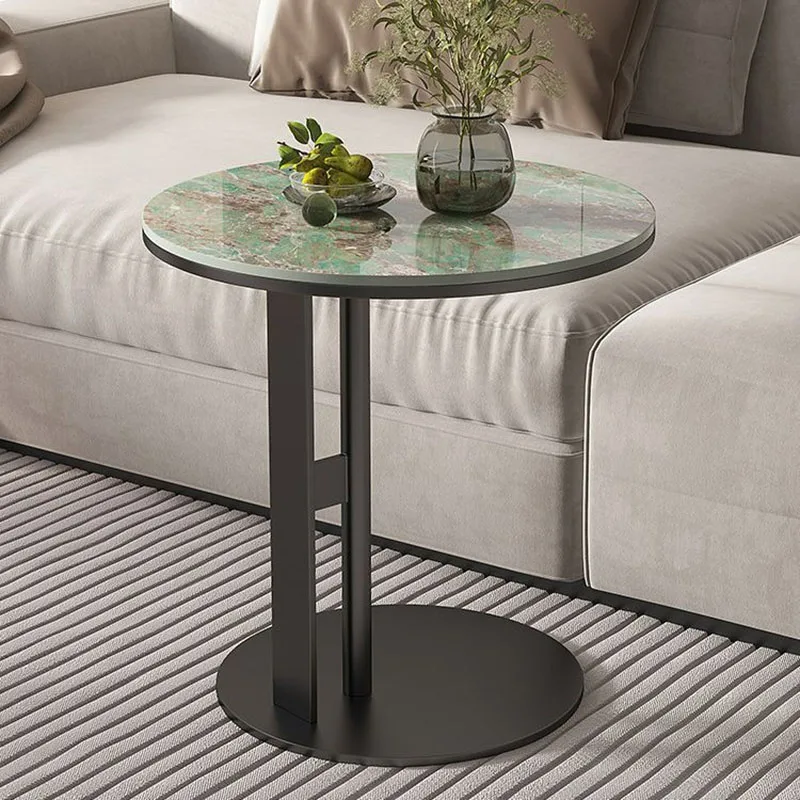 

Coffee Table Luxury Sofa Tables Living Room Tea Table Rock Board End Table Creative Nesting Table Modern Golden Design Furniture