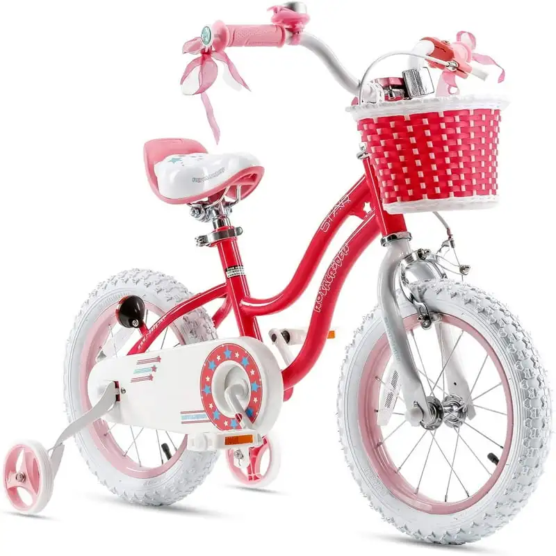 

Girls Bike Stargirl 14 In Bicycle Basket Training Wheels Pink 's Cycle