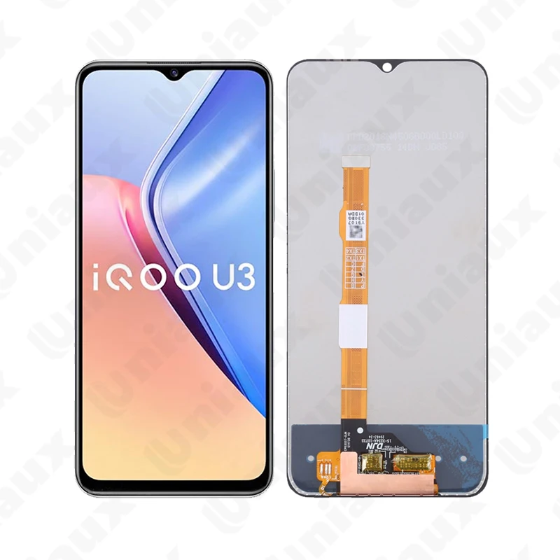 6 58 &quotоригинальный для VIVO IQOO U3 V2061A ЖК-дисплей сенсорный экран дигитайзер vivo iqoo u3