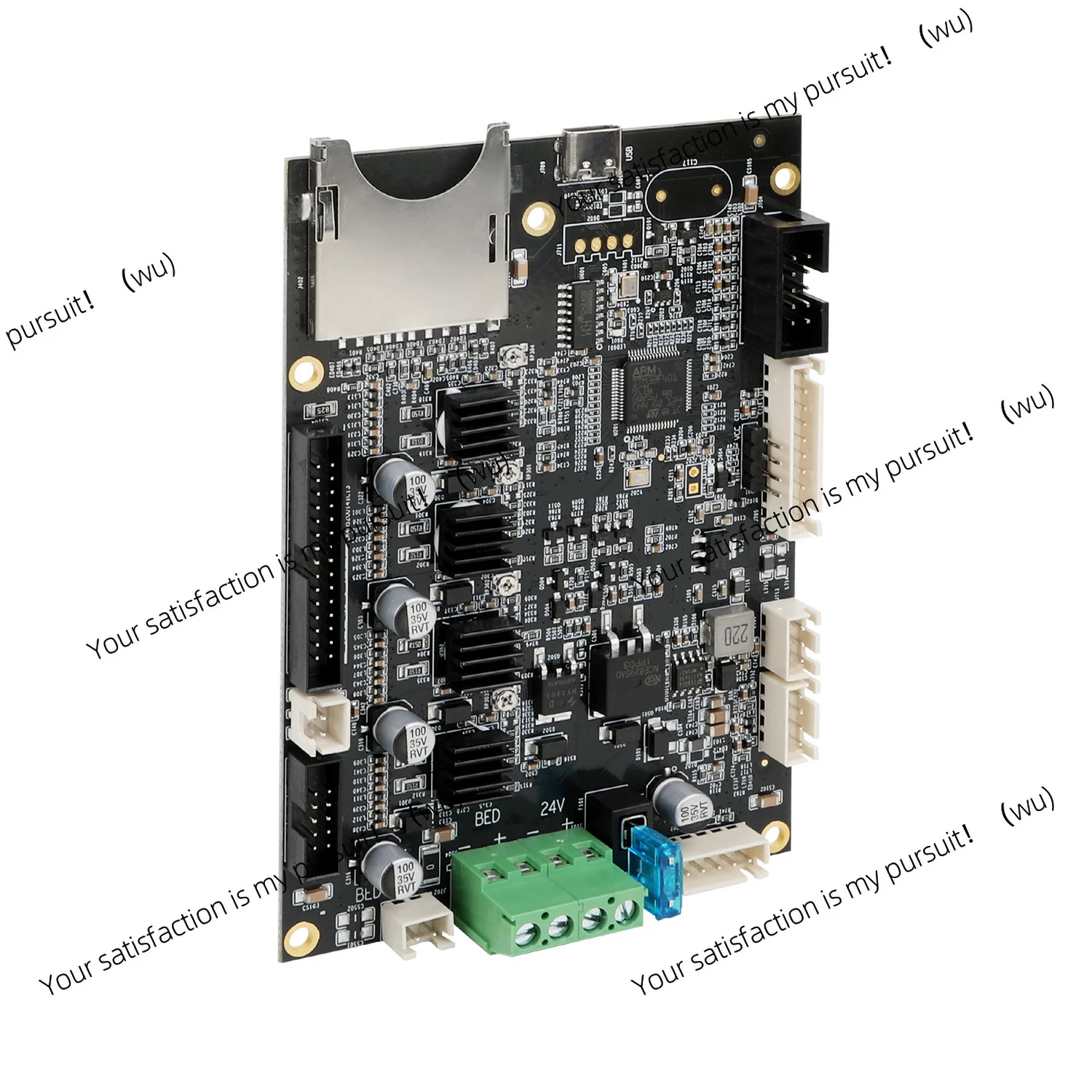 Фото Бесшумная материнская плата v2.4.S1 32-bit TMC2208 STM32F401RCT6 для 3D-принтеров Ender-3 S1 Pro и Ender-3 S1 Plus №4