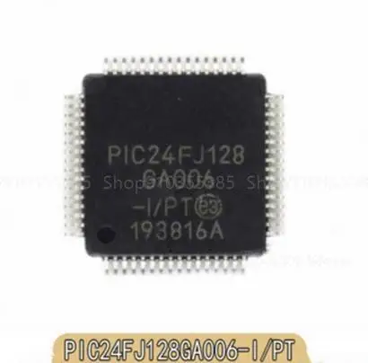 

2-10pcs New PIC24FJ128GA006-I/PT PIC24FJ128GA006 PIC24FJ128 QFP64 microcontroller chip