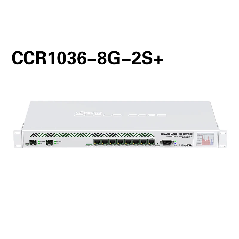 

MikroTik CCR1036-8G-2S+ 10 Gigabit wired 36-core CPU