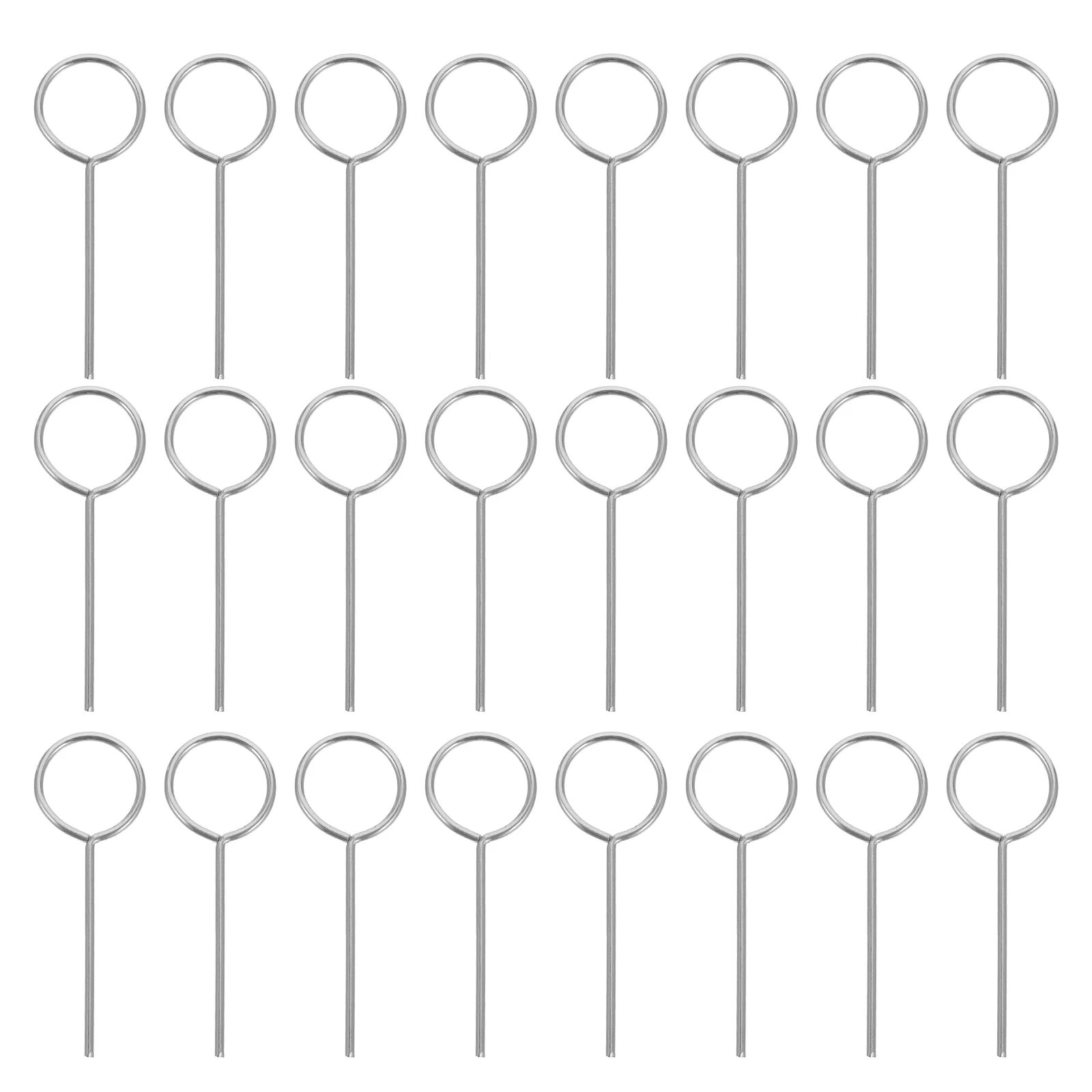 

100 Pcs Mobile Phone Card Remover Cards Ejector Pick Needle SIM Stainless Steel Pin Key Tool