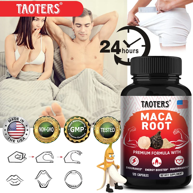 

Black Maca Root Extract Helps Enhance Endurance, Performance, Energy, Muscle Growth and Exercise Performance.