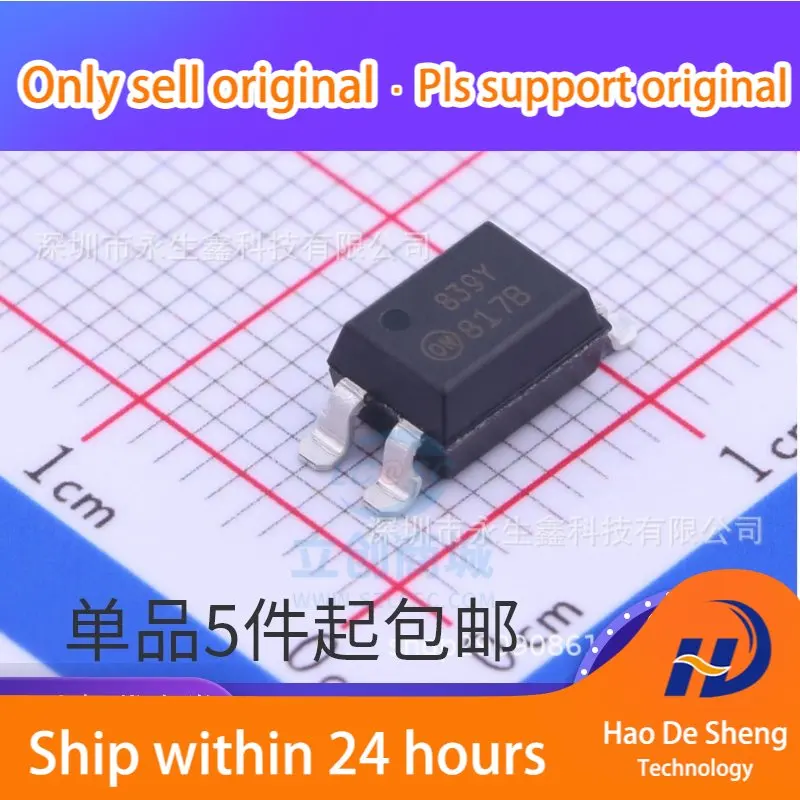 10 шт./лот FOD817ASD FOD817BSD Logo 817B 817 оптопары IC SOP4 новая Оригинальная подсветка