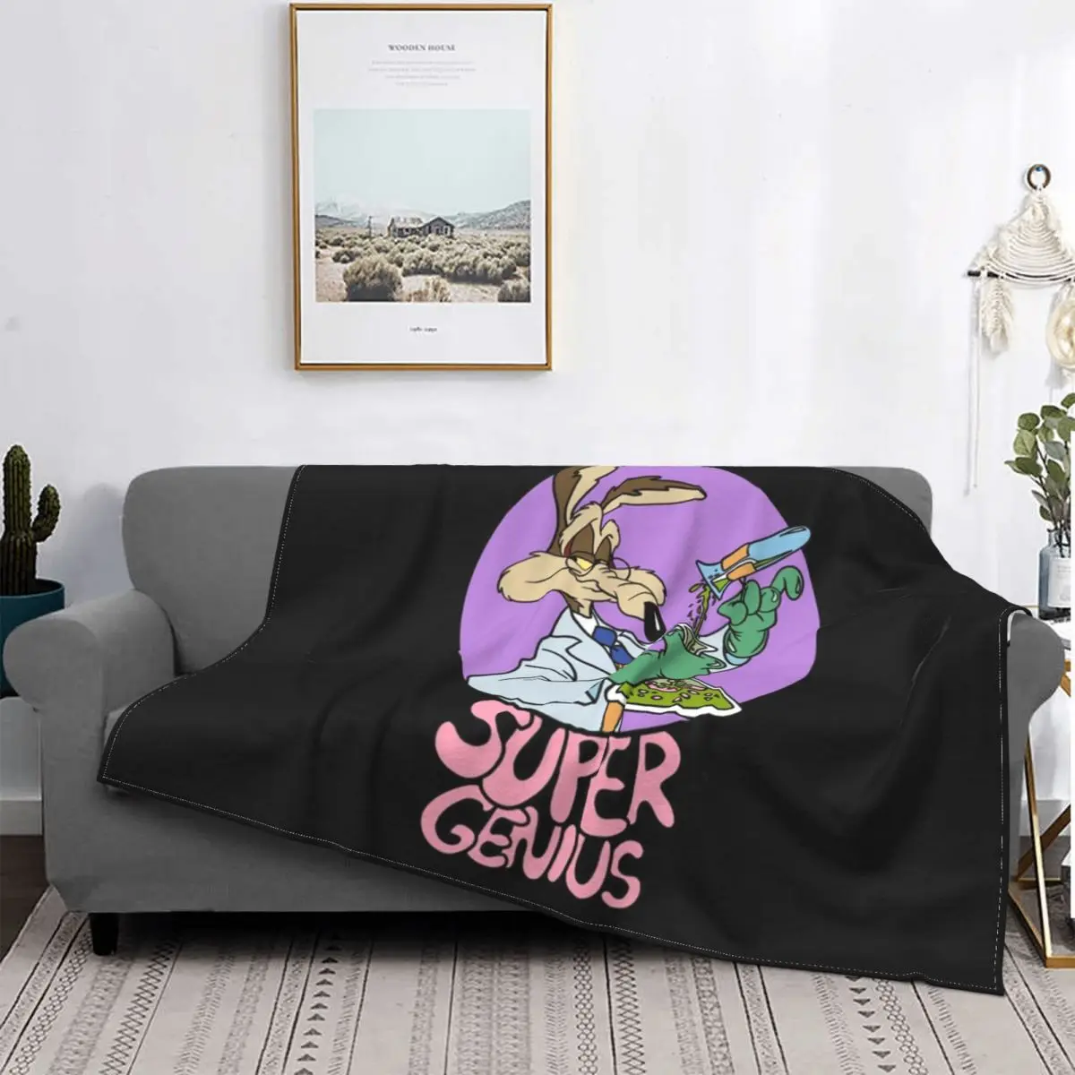 

Одеяло Фланелевое в стиле аниме для детей