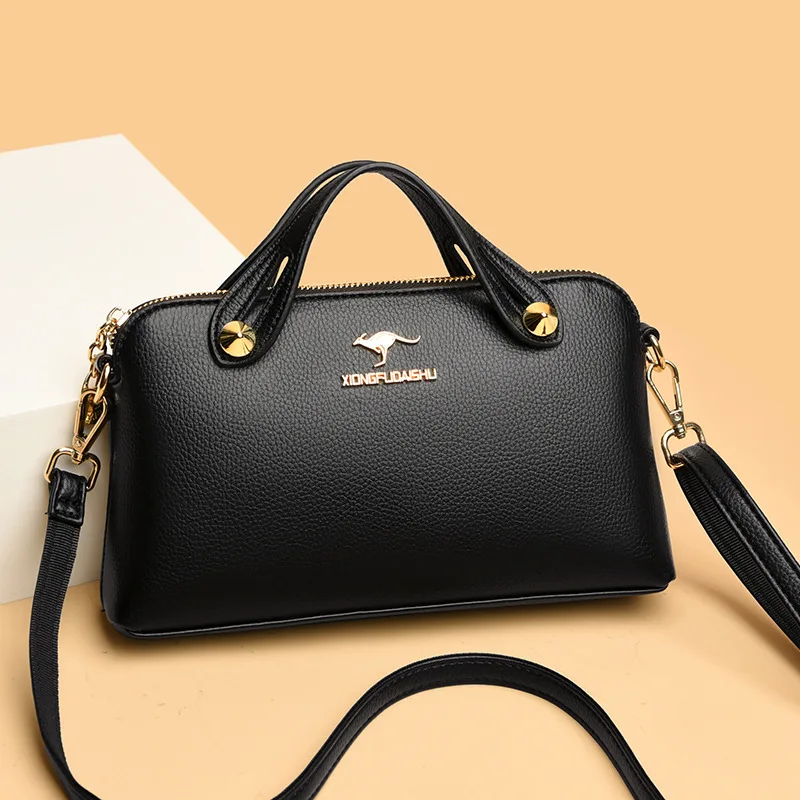 

2023 New Women's Bag Korean Version Versatile One Shoulder Crossbody Bag Ladies Mini Small Shell Totes Bag Simple Small Purse