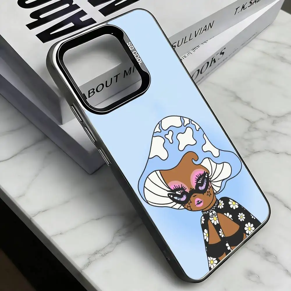 Чехол для телефона Valfre P-Prints Art для iPhone 17, 16, 15, 14, 13, 12, 11 Plus, Pro Max, XS, цветной серебристый чехол-накладка (art.: 3920da50bf052) - 3920da50bf052