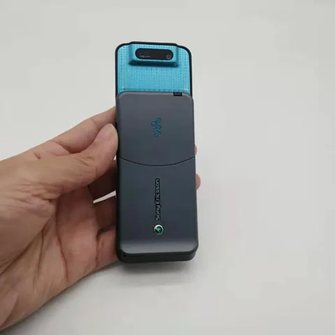 Мобильный телефон Sony Ericsson W580, оригинальный мобильный телефон 2,0 дюйма, 2 МП, 1 SIM-карта, сотовый телефон с турецкими английскими языками