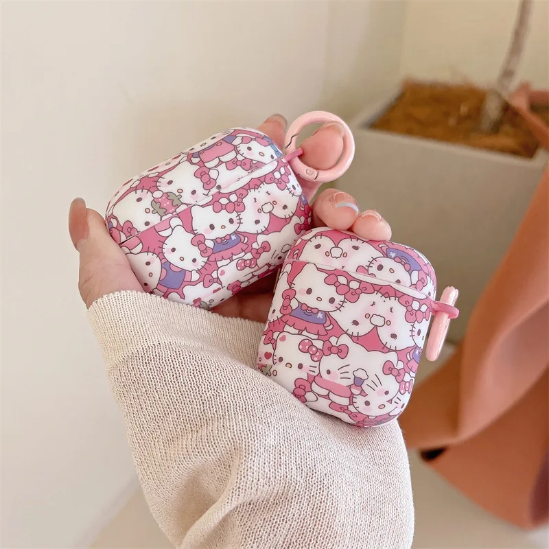 

Cartoon Kitty Cats Case for Apple AirPods 1 2 3 Pro Cases Cover IPhone Bluetooth Earbuds Earphone Air Pod Pods Case