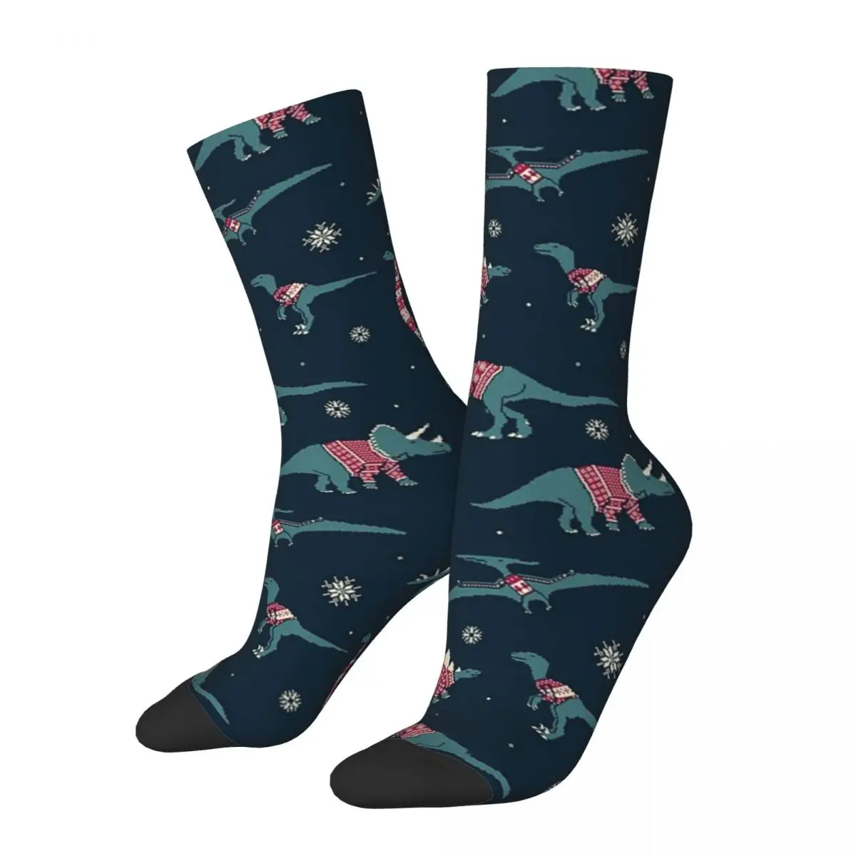 

Dinos, носки для свитеров, поглощающие пот чулки в стиле Харадзюку, всесезонные длинные носки, аксессуары для мужчин и женщин, подарки
