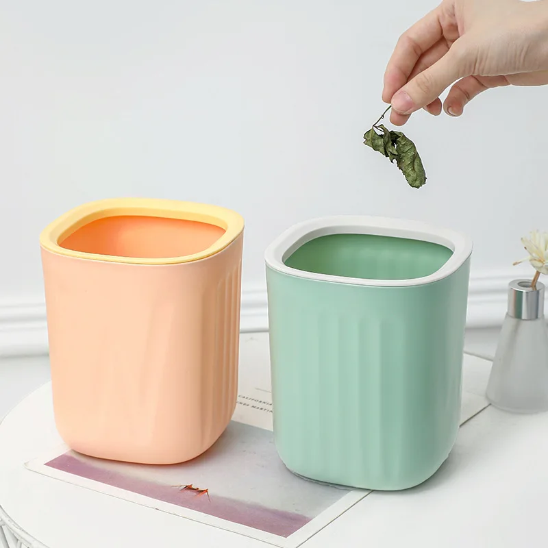 

Настольная мини-корзина для мусора, офисный Контейнер для дома и мусора, настольная корзина для мусора, баррель для уборки, Настольный Органайзер