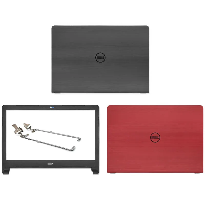 

New For Dell Vostro 14 3458 3459 V3458 V3459 Series Laptop LCD Back Cover Front Bezel Hinges A B Cover Non Touch Red Black