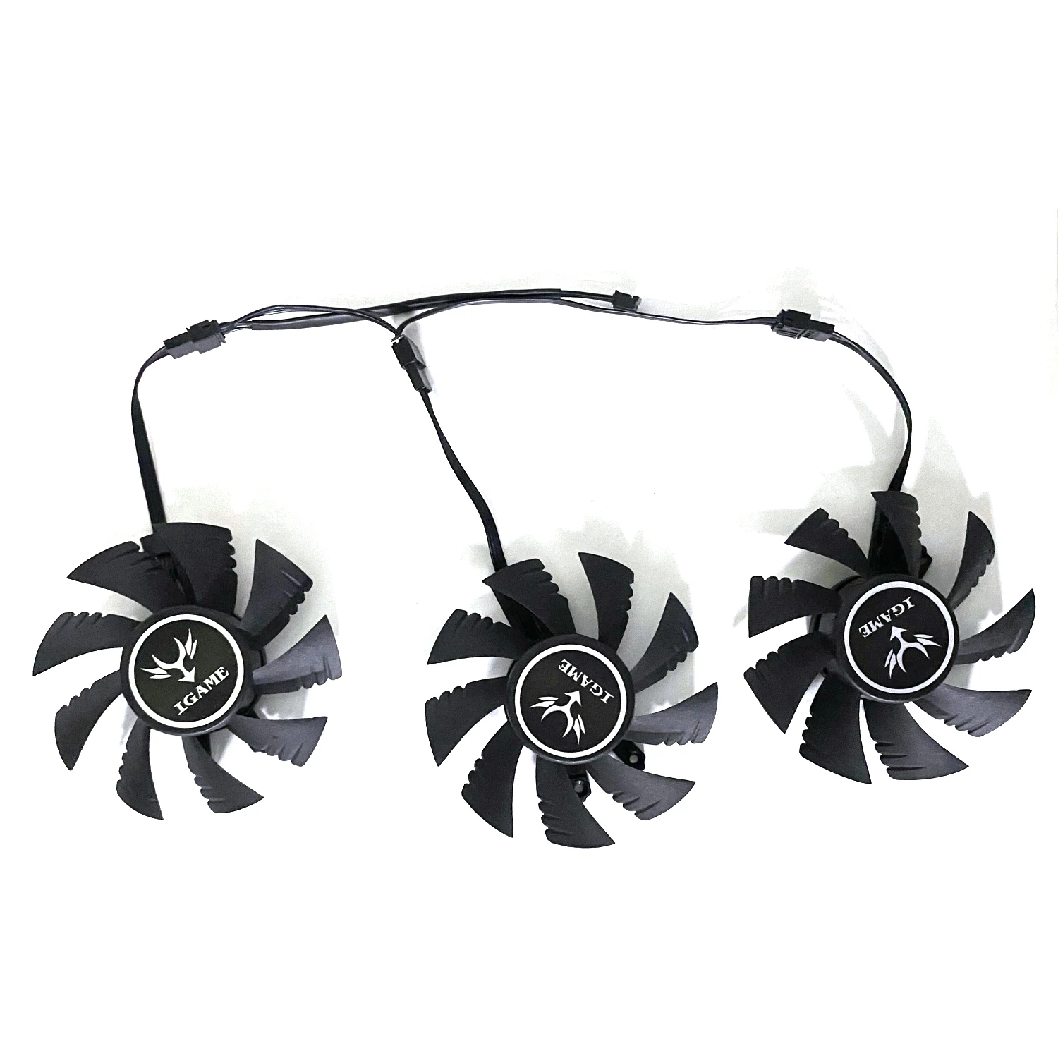 Новый вентилятор для графического процессора iGame GTX 1070Ti/GTX1080/GTX1060/GTX1050 3 шт. 75 мм 4