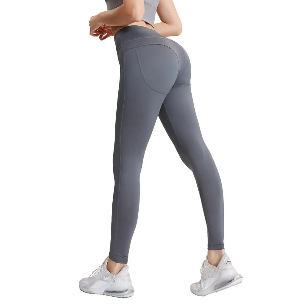 Vansydical 2019 Sexy Hips Push Up Yoga Pants Women High Waist Dance Workout Pants Breathable Running Gym Tights